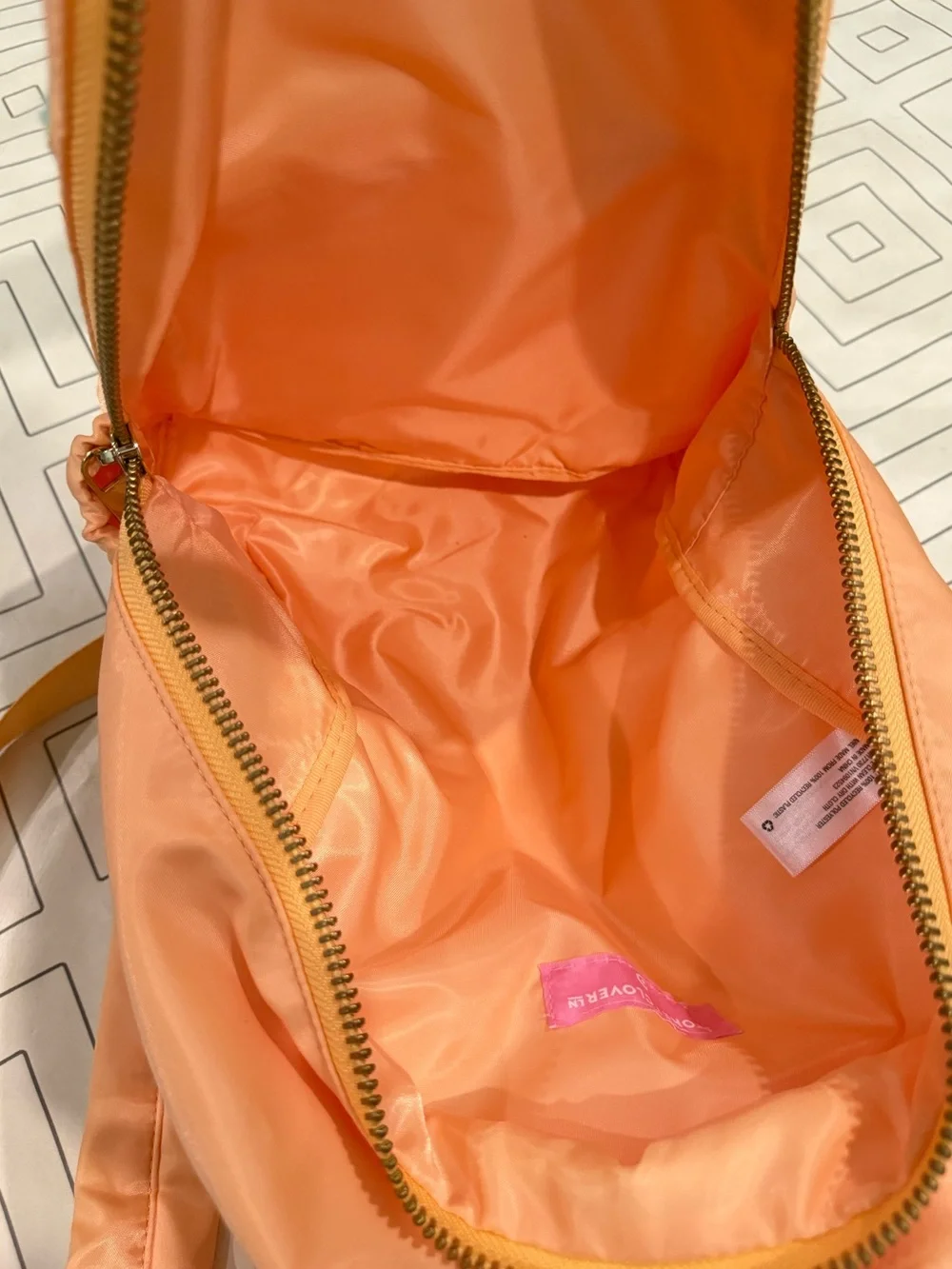 Stoney Clover Lane orange zip